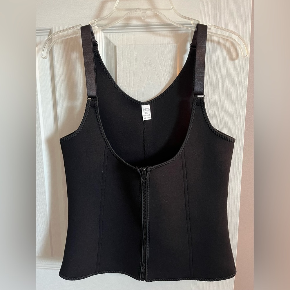 Black waist trainer, size XL